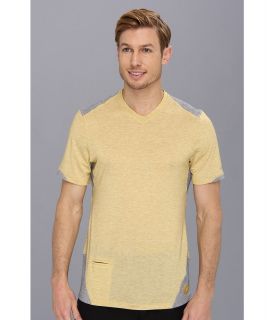 Brooks PureProject S/S Top Mens Short Sleeve Pullover (Yellow)