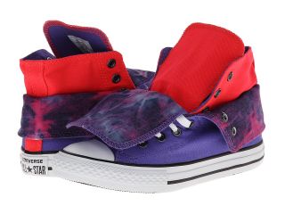Converse Kids Chuck Taylor All Star Two Fold Hi Girls Shoes (Purple)