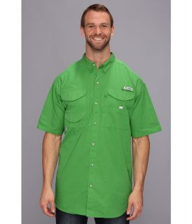 Columbia Bonehead S/S Shirt   Tall Mens Short Sleeve Button Up (Green)