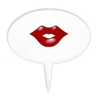 Lips Cake Toppers