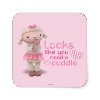Lambie   Looks Like You Need a Cuddle Sticker