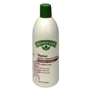 Nature's Gate Herbal Conditioner for All Hair Types, (18 fl oz) (532 ml)  Hair Conditioners And Treatments  Beauty
