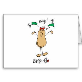 Funny Bingo Nut Gift Cards