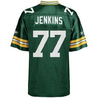 Youth Extra Large (18 20) NFL Green Bay Packers Jenkins #77 Green Throwback Football Jersey  Sports Fan Jerseys  Sports & Outdoors