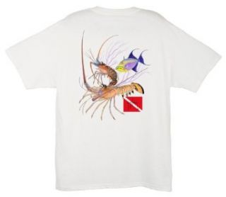 Guy Harvey Lobster Dive II T Shirt Clothing