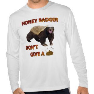 Honey Badger Don't Give aFunny Trendy Men's Tee