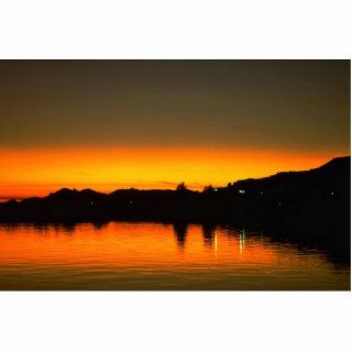 Beautiful Sunset Colorado River, Parker, Arizona Photo Sculpture