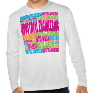 Colorful Industrial Engineering T shirt