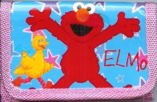 Elmo and Big Yellow Bird Wallet for Little Girls  Kid Wallet For Girls  