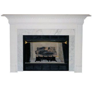 Agee Woodworks Cobblestone Wood Fireplace Mantel Surround   Fireplace Accessories