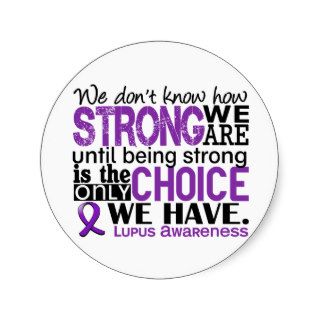 Lupus How Strong We Are Stickers
