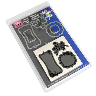 Sizzix Framelits 'Frames With Sprigs' Clear Stamps/ Dies Set Sizzix Cutting & Embossing Dies