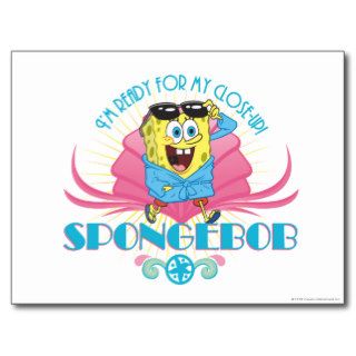SpongeBob   I'm Ready For My Close Up Postcards