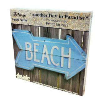 Another Day in Paradise 550 Piece Puzzle   18" X 24" By Artist Peter Doran Toys & Games