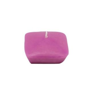 Zest Candle 2.25 in. Purple Square Floating Candles (12 Box) CFZ 136