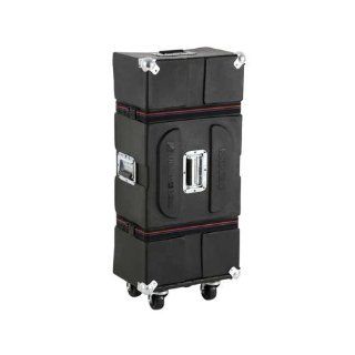Humes & Berg Enduro DR551ABKSP 18 x 24 Inches Bass Drum Case with Foam and Casters Musical Instruments
