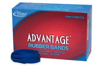 Alliance Advantage Blue Rubber Band Size #61 (2 x 1/4 Inches)   1 Pound Box (Approximately 535 Bands per Pound) (54615) 