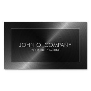 Steel Look Business Card