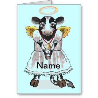 Holy Cow Greeting Card