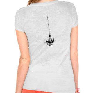 BurnOut Chandelier T shirt