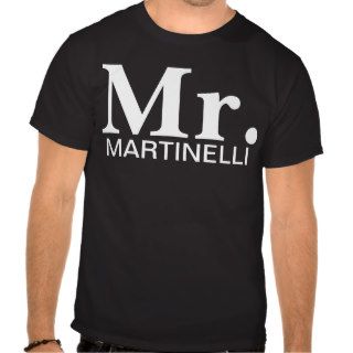 Mr Black Just Married Shirts