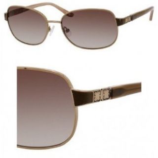 Liz Claiborne L.CLAIBORNE 554/S Sunglasses (0FG1) Almond Brown, 56 mm Clothing