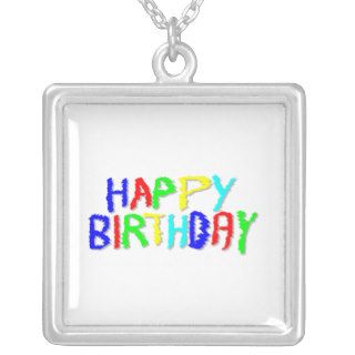 Bright and Colorful. Happy Birthday. Jewelry