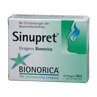 Bionorica Sinupret Adult tabs, 50 tabs (24 pack)  Sinus Rinse Treatments  Beauty