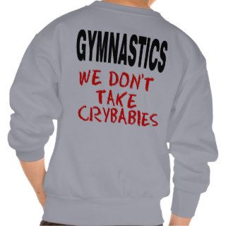 Gymnastics BS&C Front and Back Pull Over Sweatshirt