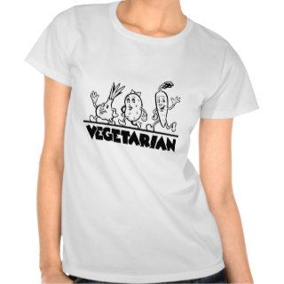 Vegetarian merchandise shirt