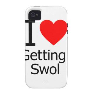 I Love Getting Swol iPhone 4 Cover