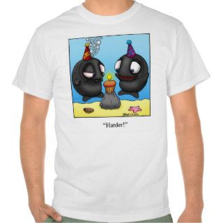 Funny "Foggy Bottom" Cartoon Birthday T Shirt