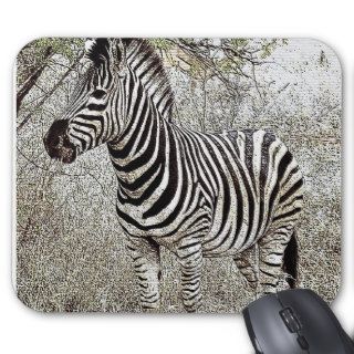 Zebra South Africa Mouse Pads