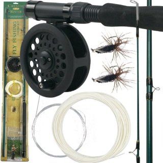 Gone Fishing™ Crystal River Fly Fishing Combo Kit  Fly Fishing Rod And Reel Combos  Sports & Outdoors