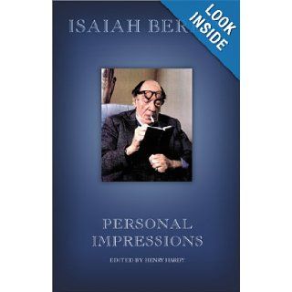 Personal Impressions (Expanded Edition) Isaiah Berlin, Henry Hardy, Noel Annan 9780691088587 Books