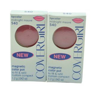 COVERGIRL MAGNETIC COLOR POT REFILL LIP COLOR #540 MDNT MVE PACK OF 2 Beauty