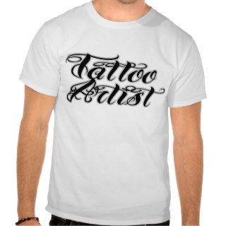 Tattoo Artist Brand Clothing Shirts