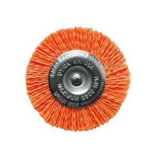 Dico 541 778 4 Nyalox Wheel Brush 4 Inch Orange 120 Grit