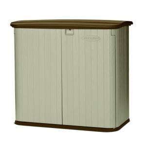 Suncast Horizontal 2 ft. 7.5 in. x 4 ft. 8 in. Resin Storage Shed BMS3200