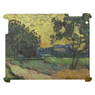 Van Gogh Chateau Auvers Landscape Twilight (F770) iPad Cases