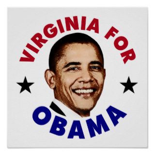 Virginia For Obama Poster
