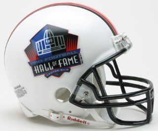 Pro Football Hall of Fame HOF Logo Riddell Mini Football Helmet  Sports Related Collectible Full Sized Helmets  Sports & Outdoors
