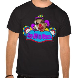 Obozo ANTI Obama Clown T shirts