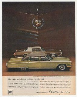 1968 Cadillac Fleetwood Brougham Fleetwood Eldorado Print Ad  