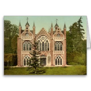 Gothic House II, Worlitz Park, Anhalt, Germany Greeting Cards