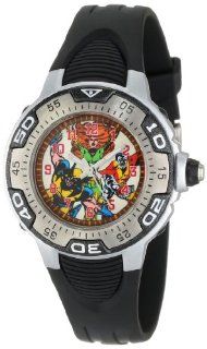 Marvel Comics Kids' MA0108 D543 Black Marvel X Men Spectrum Watch Watches