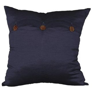 Handmade Blue Thai Silk Cushion Cover Throw Pillows