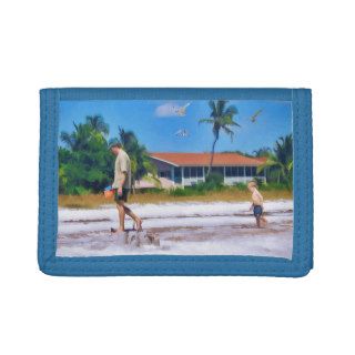 Following In His Father’s Steps Trifold Wallet
