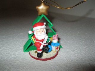 Merry Brite Santa and Christmas Tree Christmas Ornament  Other Products  