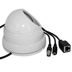 SKQUE 2.0MP Infrared Night Vision Waterpfoof IP Dome Camera with EURO Power Plug Security Cameras